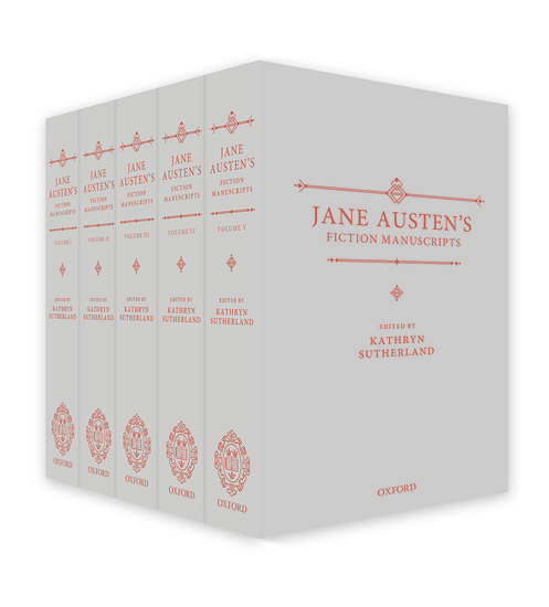 jane austens fiction manuscripts book cover