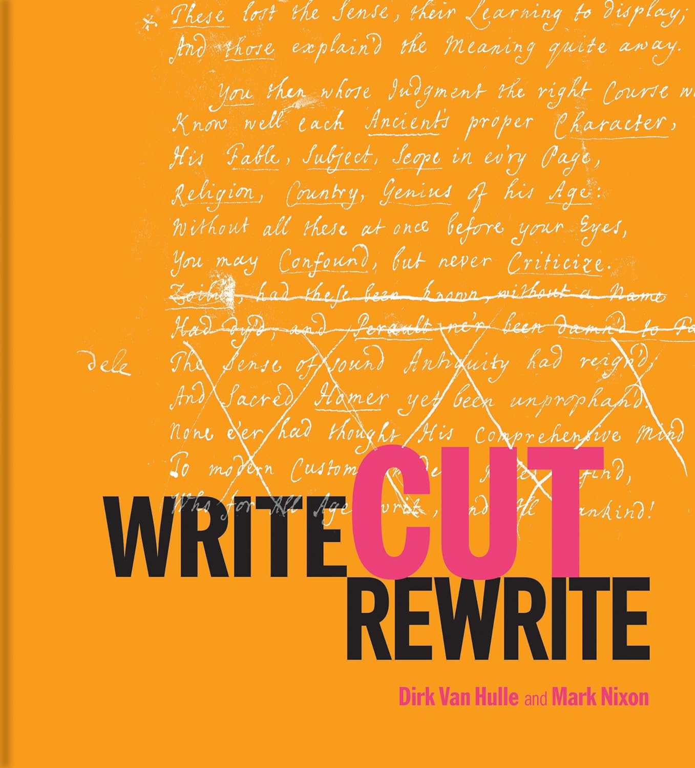 write cut rewrite book cover