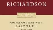 Cover of Correspondence with Aaron Hill and the Hill Family