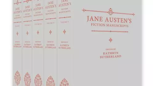 jane austens fiction manuscripts book cover